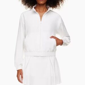 Aritzia White TnaMOVE Bolt Jacket
